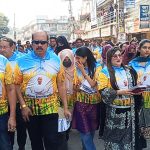 যশোরে ধানের শষের পক্ষে সচেতন নাগরিক সমাজের পদযাত্রা