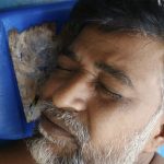ছেলের ছুরিকাঘাতে বাবা হাসপাতালে